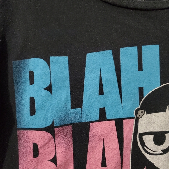 Stupid Factory juniors "Blah Blah Blah" graphic tee. In used condition. - Picture 7 of 15